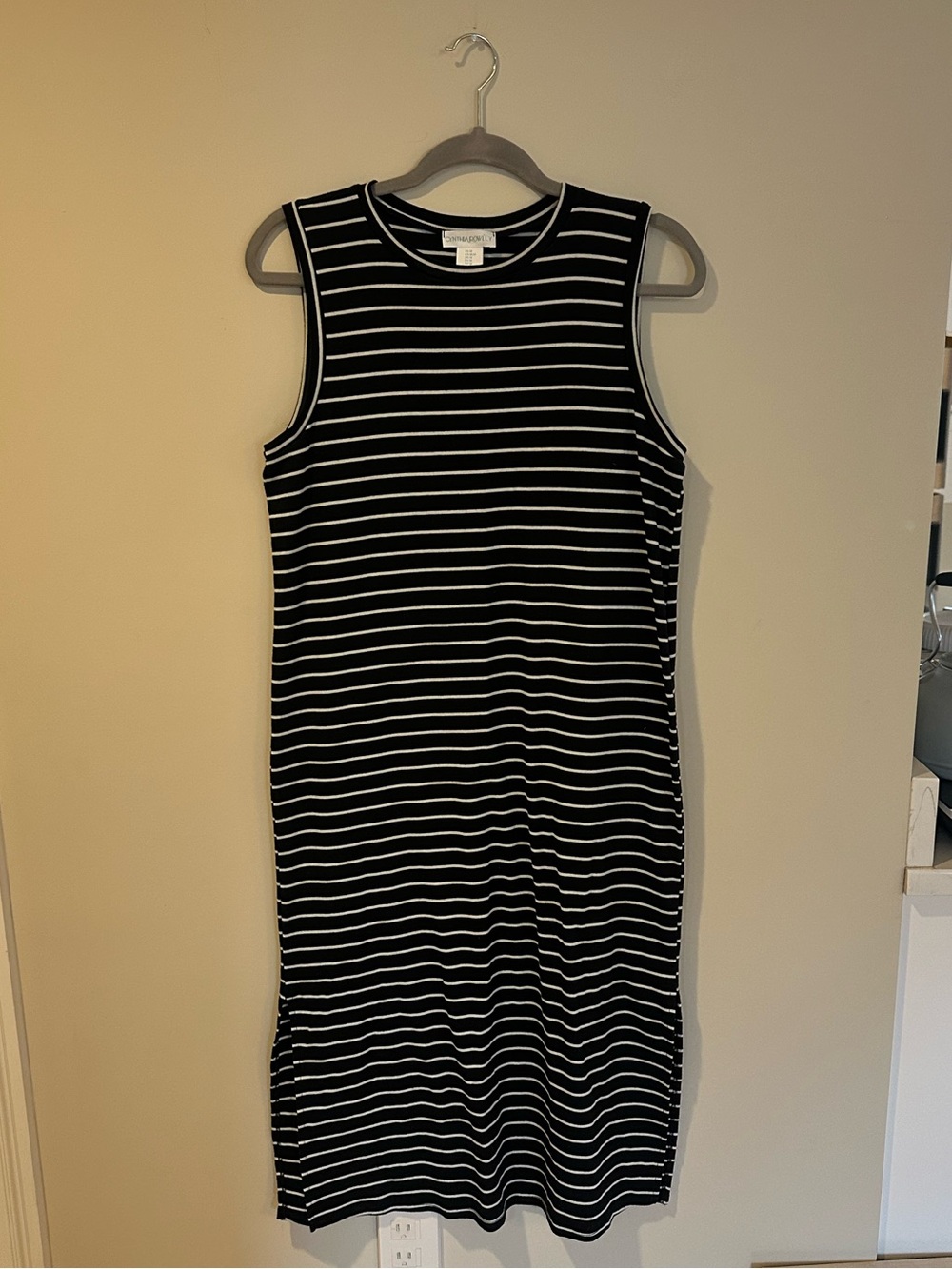 Cynthia Rowley striped midi dress